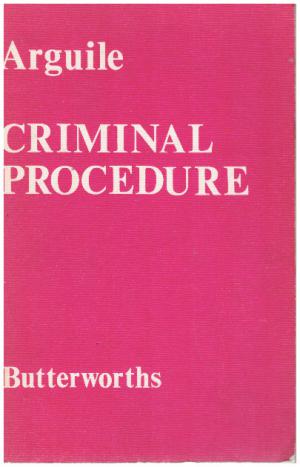 CRIMINAL PROCEDURE