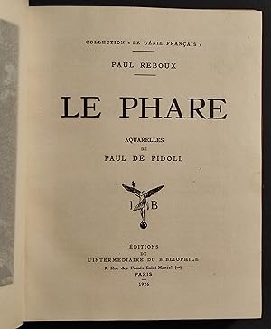 Le Phare - P. Reboux, Aquarelles P. De Pidoll - 1926 Ed. Num.