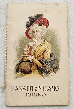 Calendario/Calendarietto Pubblicitario - Baratti Milano - 1915 - Caramelle