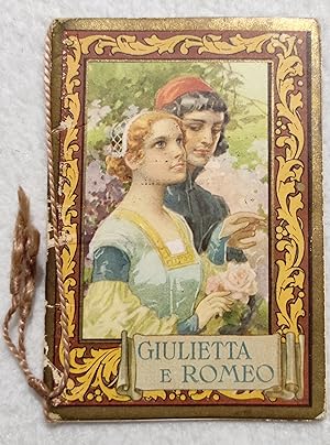 Calendario/Calendarietto Pubblicitario Giulietta e Romeo - 1939