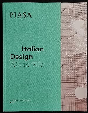 Piasa - Italian Design 70' to 90' - 2019