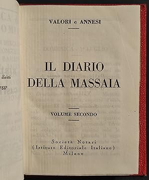 Il Diario della Massaia - Ed. Notari - 2 Volumi