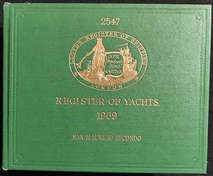 Lloyd's Register of Shipping - Register of Yachts - 1969