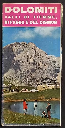 Depliant Dolomiti - Valli di Fiemme, di Fassa e del Cismon - Trentino