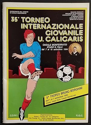 35° Torneo Internazionale Giovanile U. Caligaris - Casale Monf. - 1994