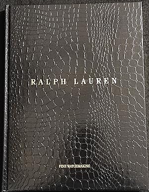 Ralph Lauren - Fine Watchmaking - 2009