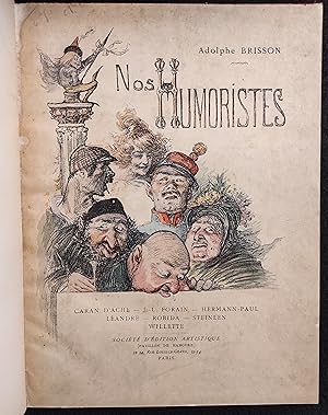Nos Humoristes - A. Brisson - Société édition Artistique - 1900
