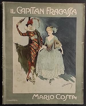Il Capitan Fracassa Opera Comica - Chappell - 1910 - Spartiti
