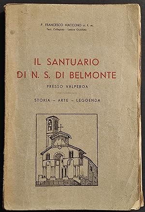 Il Santuario di N. S. di Belmonte - F. Maccono - 1936