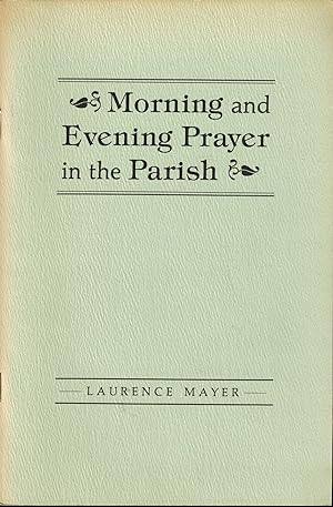 Seller image for Morning and Evening Prayer in the Parish for sale by UHR Books