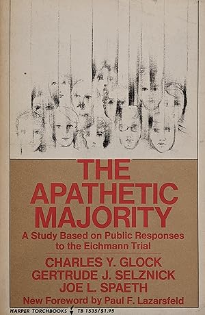 Seller image for The Apathetic Majority A Study Based on Public Responses to the Eichmann Trial for sale by Eat My Words Books