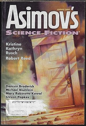 Immagine del venditore per ASIMOV'S Science Fiction: August, Aug. 2009 venduto da Books from the Crypt