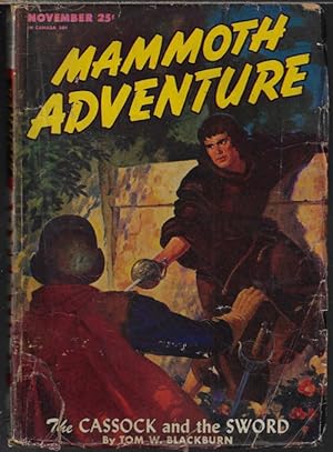 Seller image for MAMMOTH ADVENTURE: November, Nov. 1946 for sale by Books from the Crypt