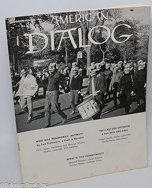 Imagen del vendedor de American Dialog; Summer 1966, vol. 3, number 1 a la venta por Bolerium Books Inc.
