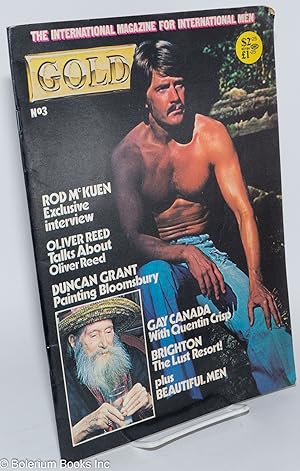 Image du vendeur pour Gold: the international magazine for international men; #3, March 1978: Rod McKuen, Oliver Reed, Elaine Stritch mis en vente par Bolerium Books Inc.