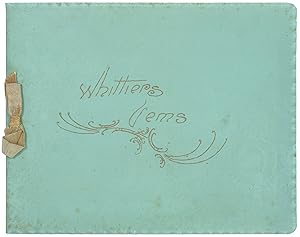 Seller image for Whittier Gems for sale by Between the Covers-Rare Books, Inc. ABAA