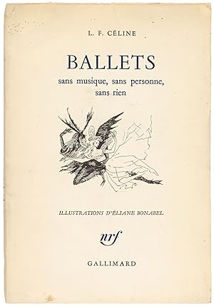 Seller image for Ballets sans Musique, sans Personne, sans Rien [Ballets without Music, without Dancers, without Anything] for sale by Between the Covers-Rare Books, Inc. ABAA