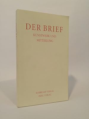 Bild des Verkufers fr Der Brief [Neubuch] Kunstwerk und Mitteilung zum Verkauf von ANTIQUARIAT Franke BRUDDENBOOKS