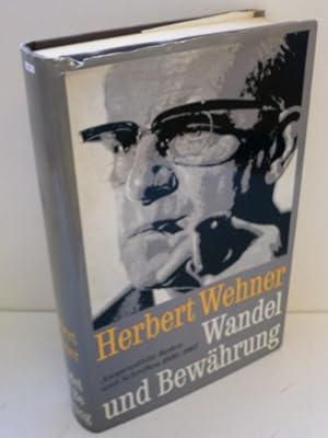 Imagen del vendedor de Wandel und Bewhrung - Ausgewhlte Reden und Schriften 1930/1967 a la venta por Gabis Bcherlager