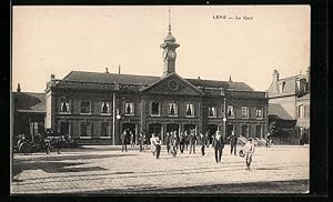 Ansichtskarte Lens, La Gare, Bahnhof