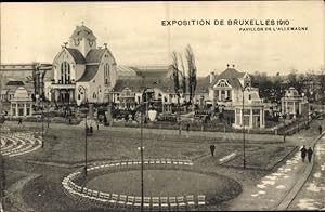 Seller image for Ansichtskarte / Postkarte Bruxelles Brssel, Pavillon de l'Allemagne, Exposition 1910 for sale by akpool GmbH