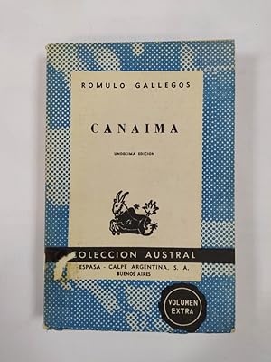 Imagen del vendedor de CANAIMA. COLECCIN AUSTRAL N 213. a la venta por TraperaDeKlaus