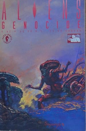 Imagen del vendedor de Alien Genocide. 4 of 4. a la venta por Antiquariat Bernd Preler