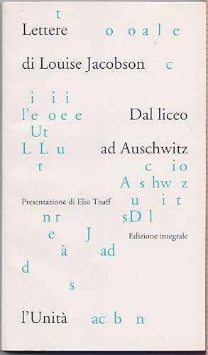 Seller image for Dal Liceo ad Auschwitz - Louise Jacobson for sale by libreria biblos