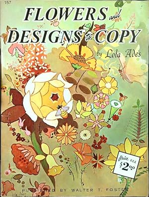 Bild des Verkufers fr Flowers and design to copy zum Verkauf von Librodifaccia