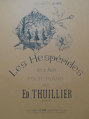 Seller image for THUILLIER Edmond Les Hesprides Piano for sale by partitions-anciennes
