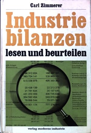 Bild des Verkufers fr Industriebilanzen lesen und beurteilen. zum Verkauf von books4less (Versandantiquariat Petra Gros GmbH & Co. KG)