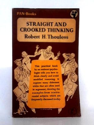 Imagen del vendedor de Straight and Crooked Thinking a la venta por World of Rare Books