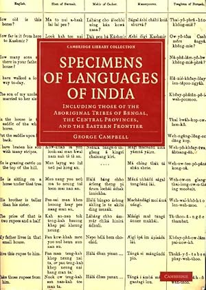 Specimens of languages of India - George Campbell