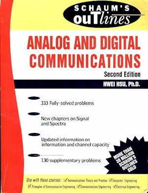 Seller image for Schaum's outline of analog and digital communications - Hwei P. Hsu for sale by Book Hmisphres