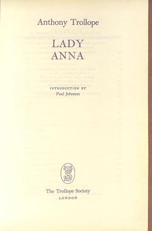 Seller image for Lady Anna for sale by WeBuyBooks