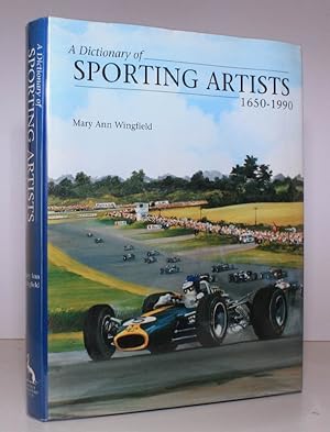 Image du vendeur pour A Dictionary of Sporting Artists 1650-1990. NEAR FINE COPY IN UNCLIPPED DUSTWRAPPER mis en vente par Island Books