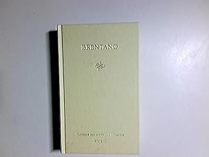 Bild des Verkufers fr Wunderbare Erzhlungen und Mrchen. Clemens Brentano. [Hrsg. von Gerhard Seidel] / Klassiker der deutschen Literatur zum Verkauf von Antiquariat Buchhandel Daniel Viertel