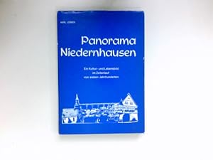 Bild des Verkufers fr Panorama Niedernhausen : mit Beitr. ber d. Ortsteile Engenhahn, Knigshofen, Niedernhausen, Niederseelbach, Oberjosbach, Oberseelbach ; hrsg. anlssl. d. Zusammenlegung aller 6 Taunusdrfer von d. Gemeinde Niedernhausen. Titel, Text, Grafik zum Verkauf von Antiquariat Buchhandel Daniel Viertel