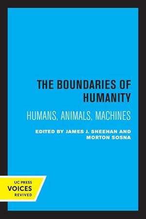 Immagine del venditore per The Boundaries of Humanity: Humans, Animals, Machines [Paperback ] venduto da booksXpress