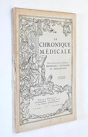 La Chronique Médicale, revue bimestrielle de médecine historique, littéraire & anecdotique, 1938 ...