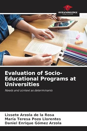 Bild des Verkufers fr Evaluation of Socio-Educational Programs at Universities zum Verkauf von moluna