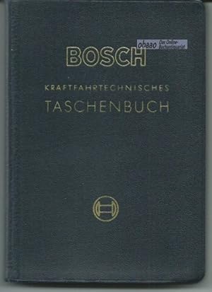 BOSCH - Kraftfahrttechnisches Taschenbuch