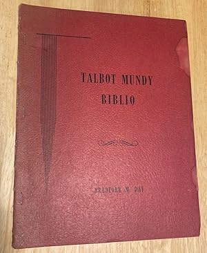 Bild des Verkufers fr Talbot Mundy Biblio zum Verkauf von biblioboy