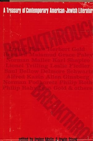 Seller image for Breakthrough: a Treasury of Contemporary American-Jewish Literature for sale by Bookshop Baltimore