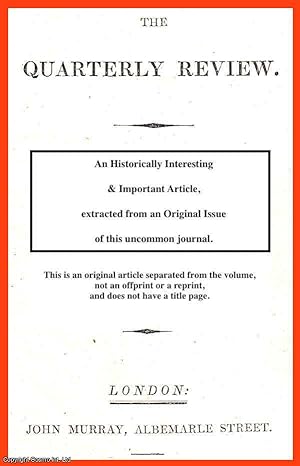 Imagen del vendedor de The Indian Archipelago. An uncommon original article from The Quarterly Review, 1823. a la venta por Cosmo Books