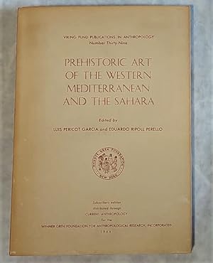 Imagen del vendedor de Prehistoric Art of the Western Mediterranean and the Sahara. Edited by ? a la venta por Librera Anticuaria Antonio Mateos