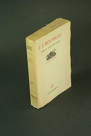 Seller image for J.-J. Rousseau. for sale by Steven Wolfe Books