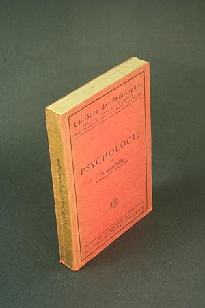 Seller image for Psychologie : Versuch einer phnomenologischen Theorie des Psychischen. for sale by Steven Wolfe Books