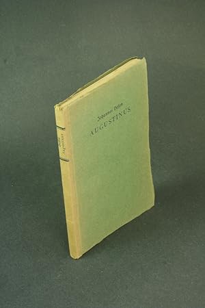 Imagen del vendedor de Augustinus und seine Bedeutung fr die Gegenwart. a la venta por Steven Wolfe Books