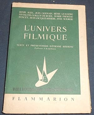 Immagine del venditore per L'Univers Filmique venduto da Librairie Sedon